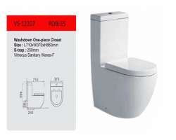 مشخصات، قیمت و خرید توالت فرنگی تنسر مدل VS 12207