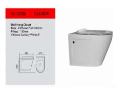 مشخصات، قیمت و خرید توالت فرنگی تنسر مدل VS 13206 wall hung